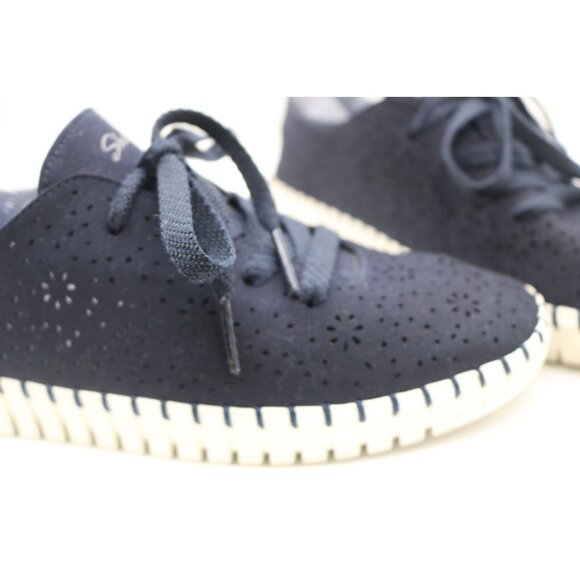 Skechers Sepulveda Blvd. Navy Blue Sneakers-7.5-Memory Foam-Air Cooled - Picture 2 of 10